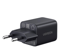 UGREEN Ładowarka sieciowa X514 USB + USB-C GaN 20W czarna - 1513575 - zdjęcie 3